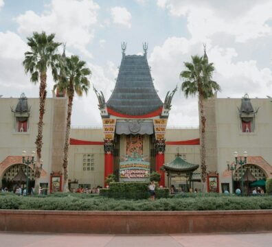 a building with towers and domes