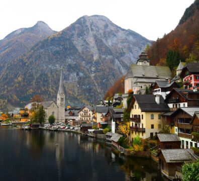 city beside body of water during daytime