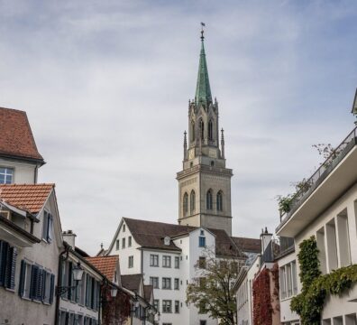 switzerland, europe, historic center, building, eastern switzerland, city, downtown, church, church tower, architecture, laurenzen, basilica, st, gall, switzerland, switzerland, switzerland, switzerland, switzerland, city, city