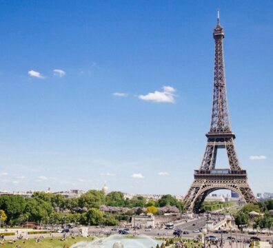 Eiffel Tower at Paris, France