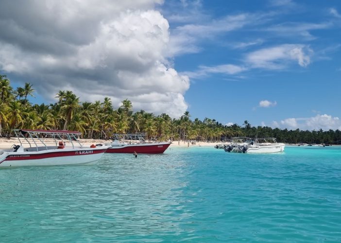 Stunning coastal view from La Romana, Dominican Republic. Perfect summer getaway.